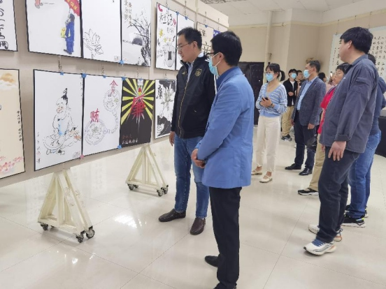 我院組織師生參觀廉政文化藝術(shù)作品展 以文化潤心，鑄廉潔之魂